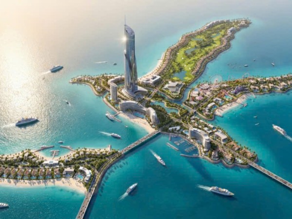 Minh họa lấn biển cụm Rạch Giá với hình ảnh chim hải âu.